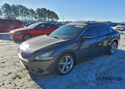 2012 Nissan Maxima S z USA, uszkodzony, nr VIN 1N4AA5AP4CC813599